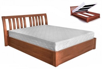 Кровать деревянная односпальная Елена ДаКас с подъемным механизмом