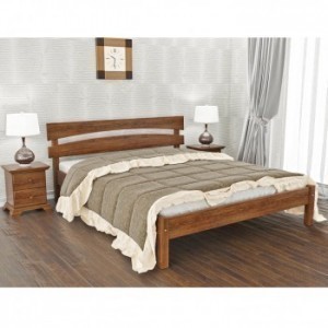 Кровать двуспальная деревянная Л-214 Скиф