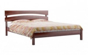Кровать двуспальная деревянная Л-214 Скиф