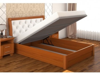 Кровать односпальная Милена Дерево ДаКас с подъемным механизмом
