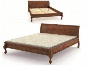 Кровать двуспальная деревянная “Палермо” 1.8х2.0м Сосна МЕБИГРАНД