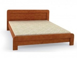 Кровать двуспальная деревянная “Тоскана” 1.8х2.0м Сосна МЕБИГРАНД